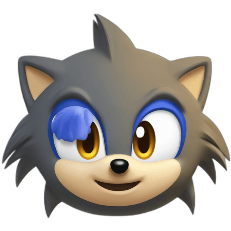 Sonic hedgehog emoji