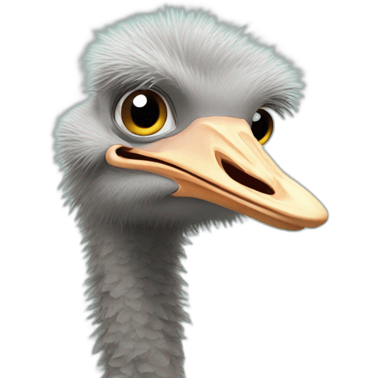 Ostrich  emoji