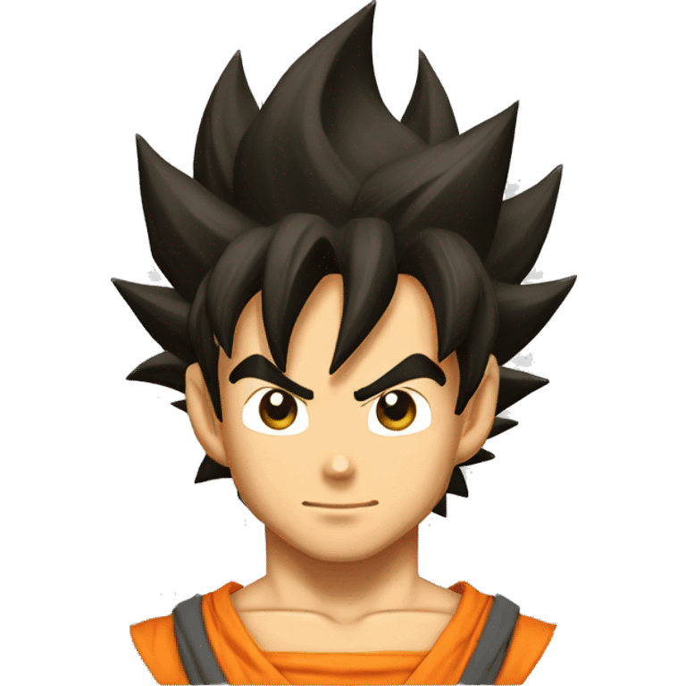 Goku cabello dorado emoji