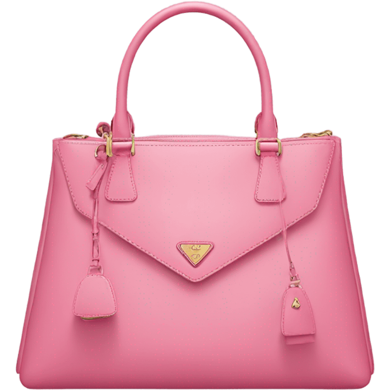 pink prada bag  emoji