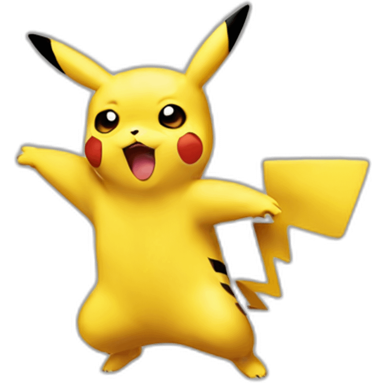 pikachu attack emoji