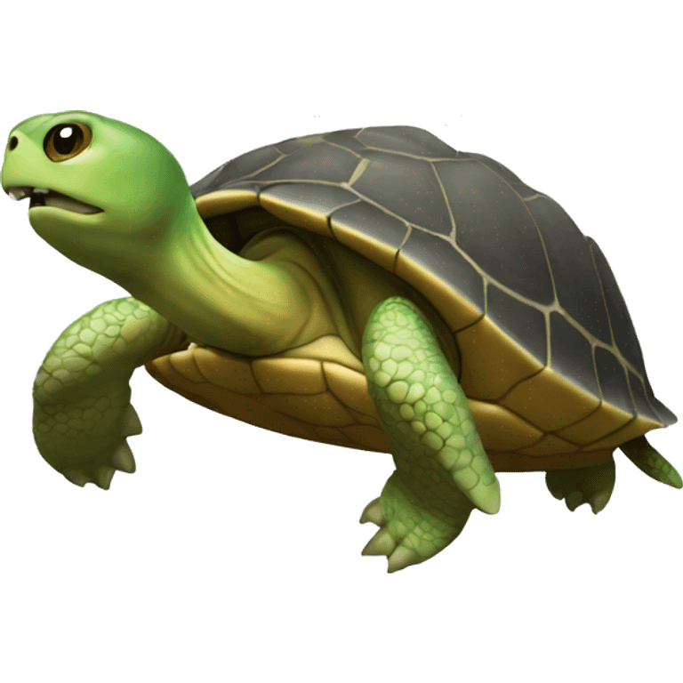 Tortue explosive emoji