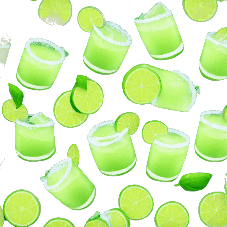 Key lime margaritas emoji