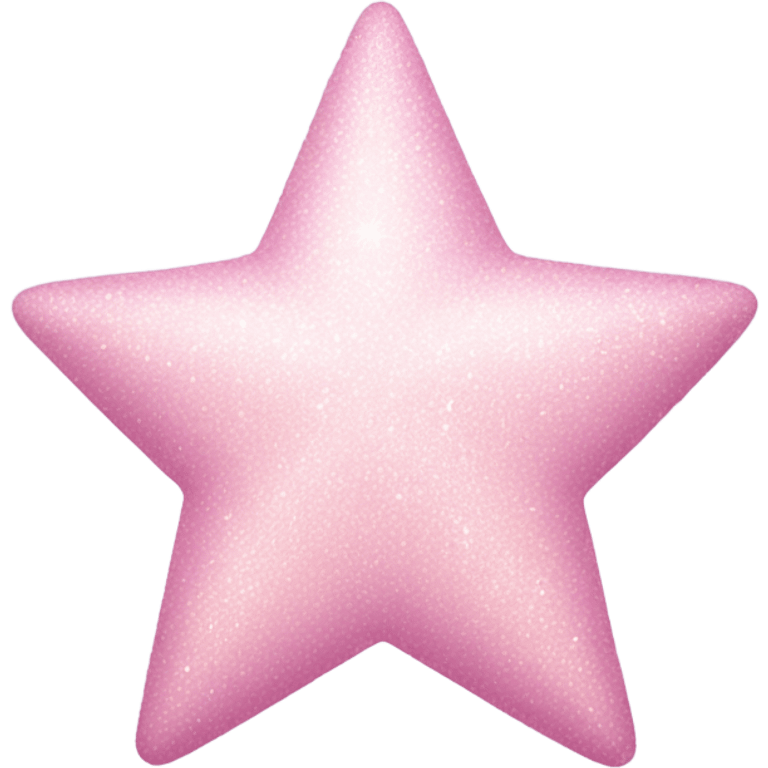 pale pink star sparkle emoji