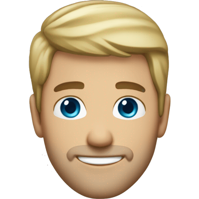 handsome-48-year-old-man-with-short-dirty-blonde-hair-and-kind-ocean-blue-eyes-and-stubble-smiling emoji