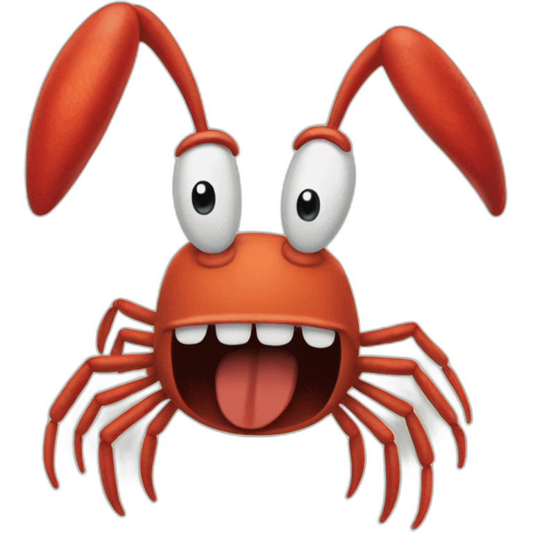 Mr. Krabs from SpongeBob emoji