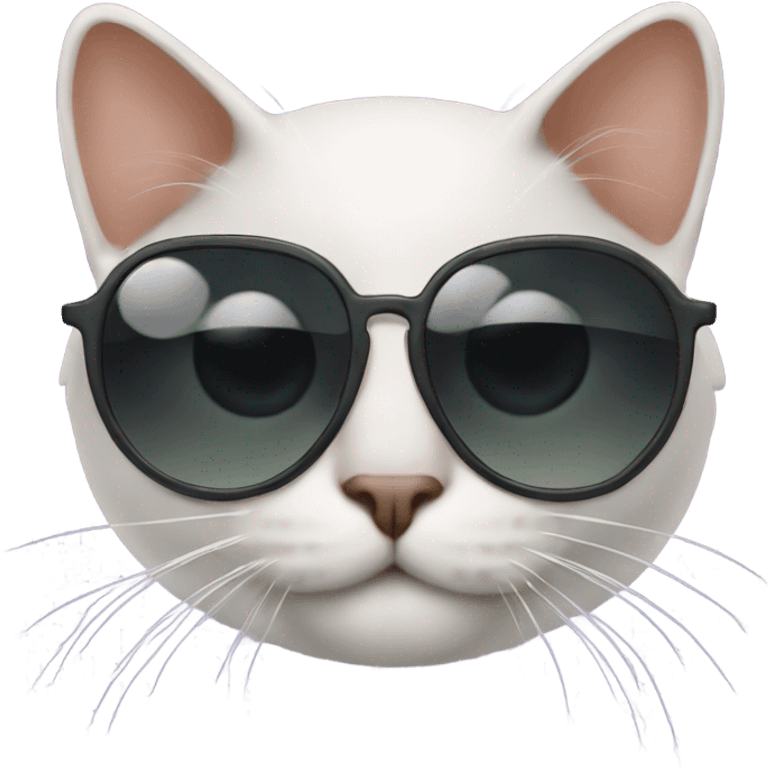 Cat with sunglasse emoji