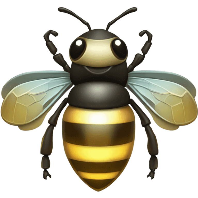 A Robot Bee emoji