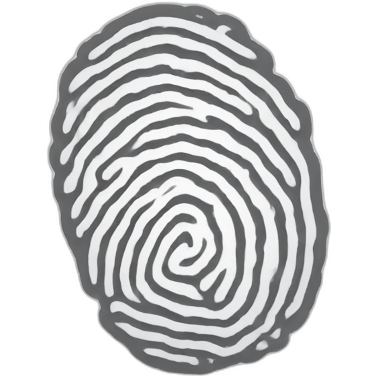 Fingerprint emoji