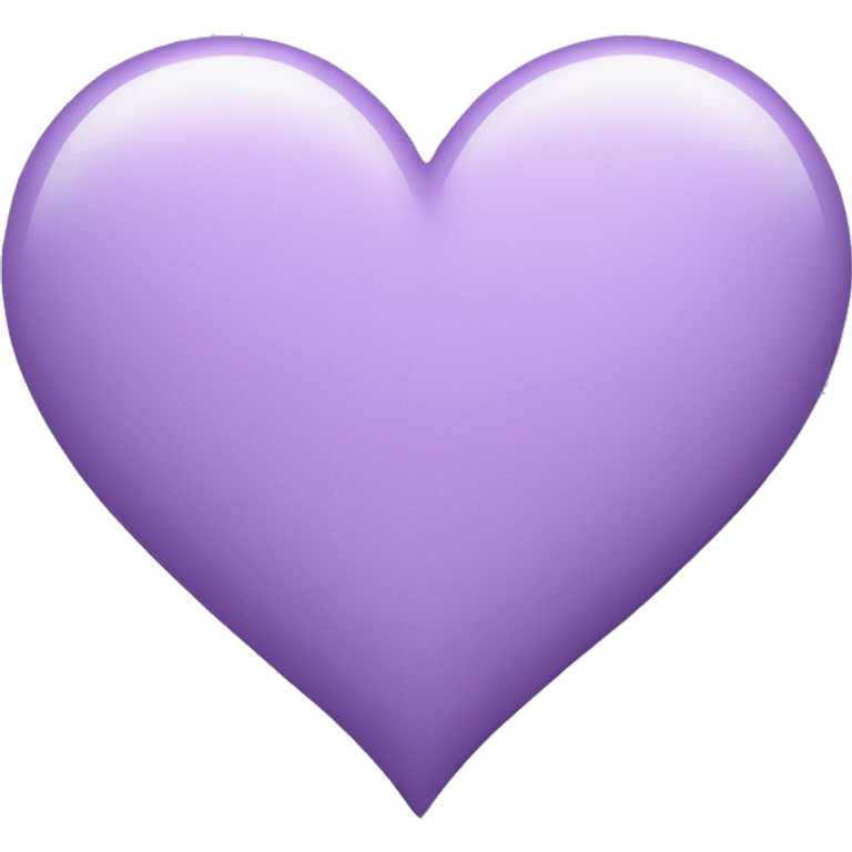 Light Purple Heart emoji