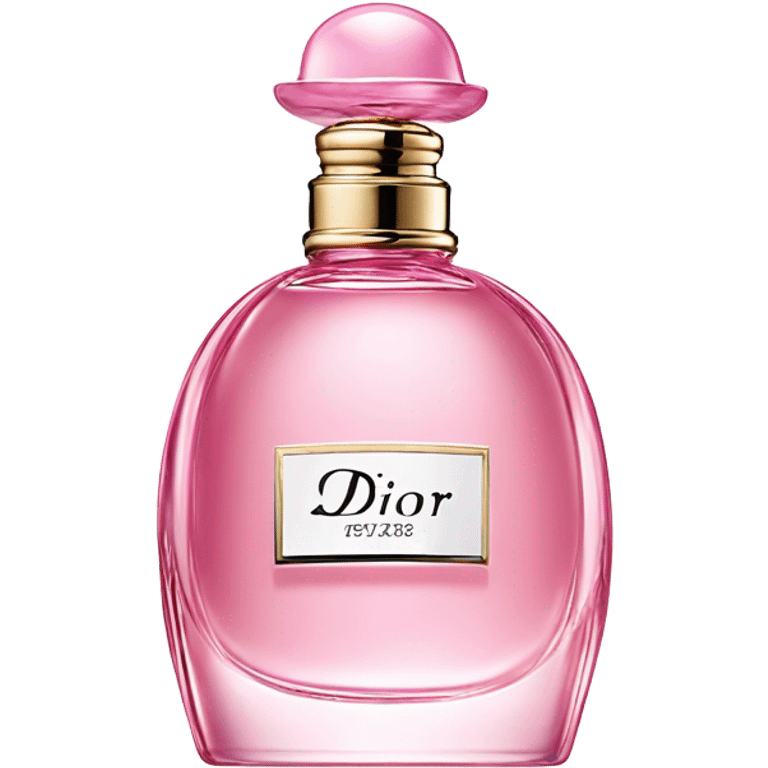 Dior perfume pink   emoji