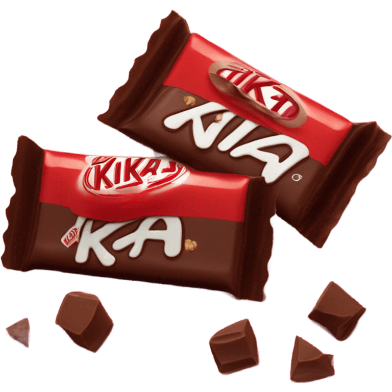 kitkat candy emoji