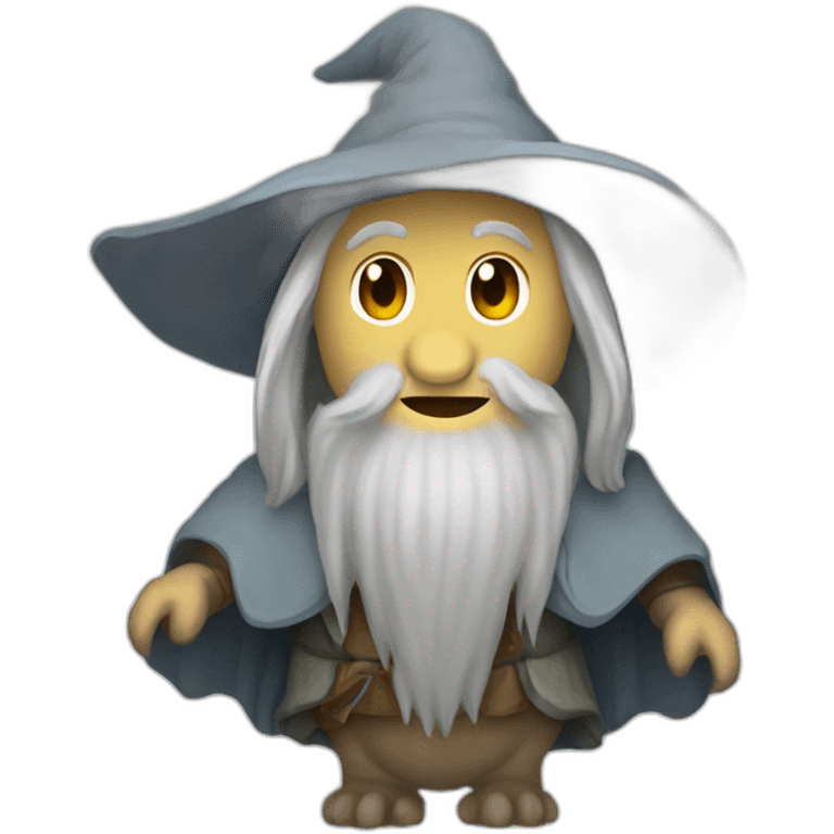 Dinosaur gandalf emoji