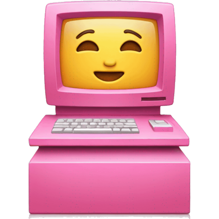 pink original macintosh emoji