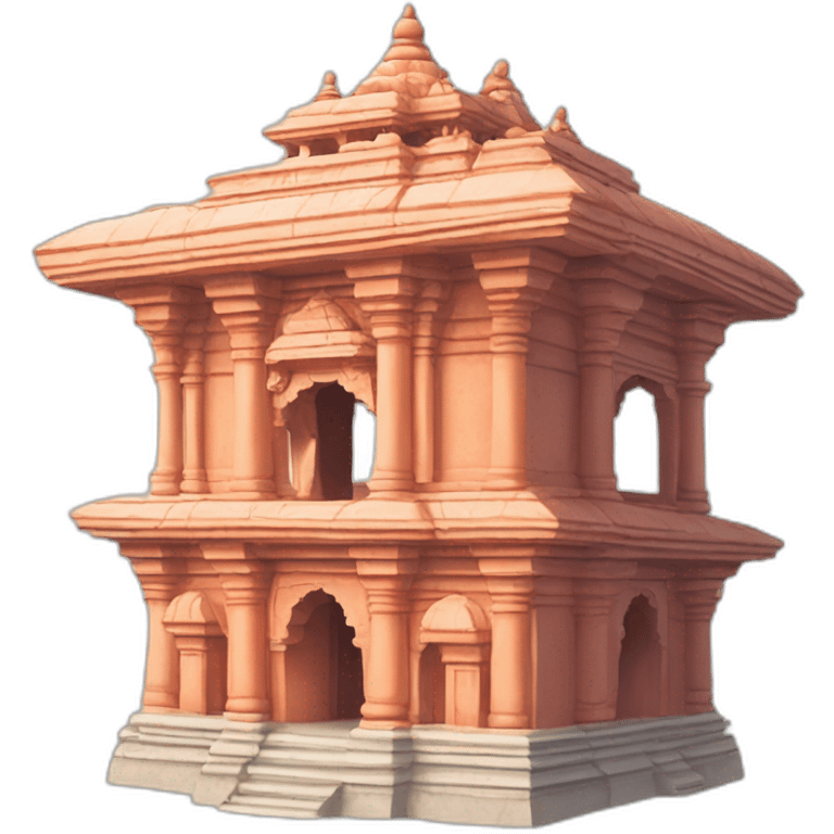 Ram mandir ayodhya  emoji