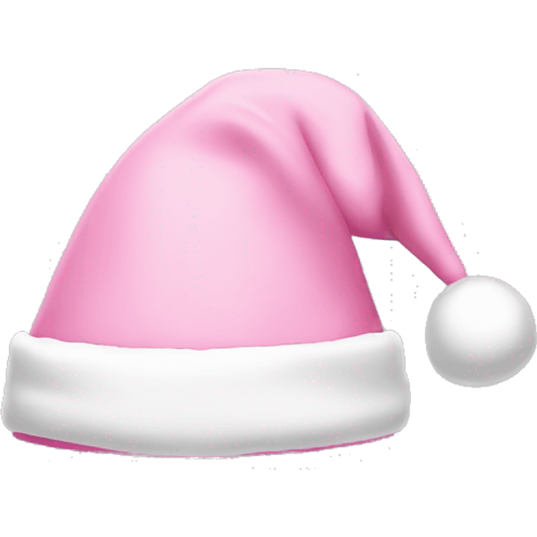 light pink santa hat emoji