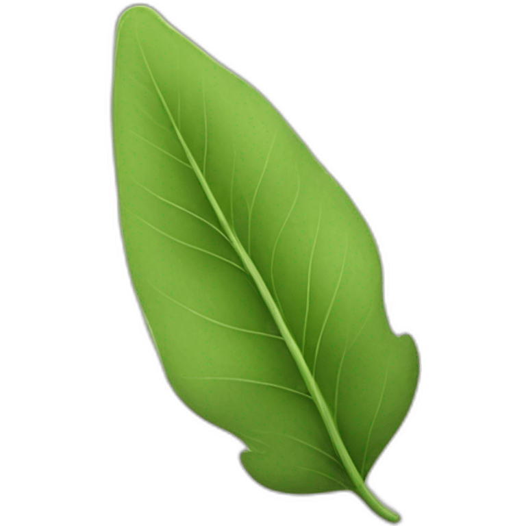 sage leaf emoji