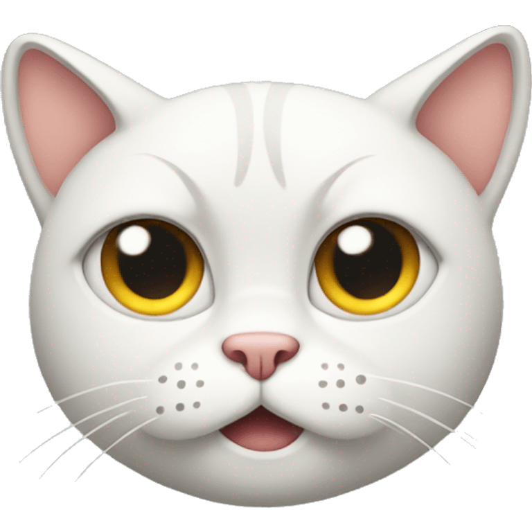 iphone cat emoji frowning emoji