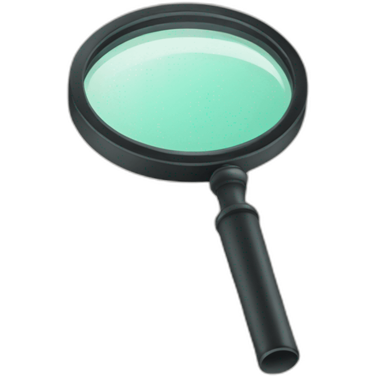 Magnifier alone emoji