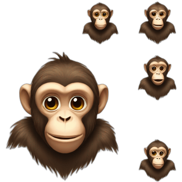 Monkey nft emoji