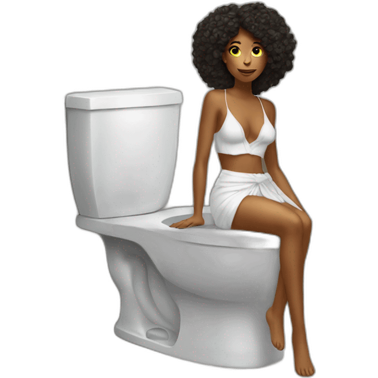 Toilet-paradise-woman-god-goddess emoji