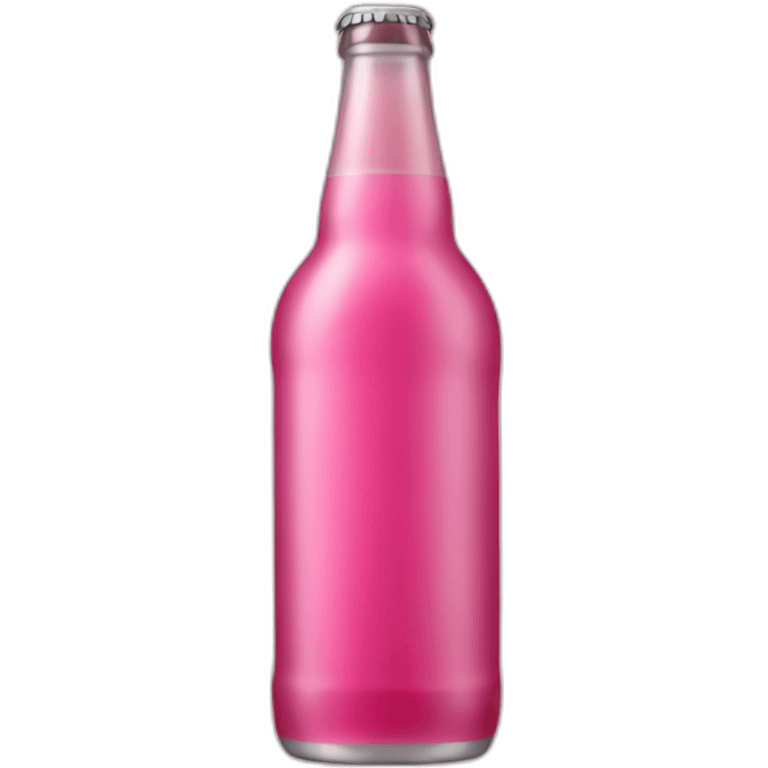 Pink Bottle beer emoji