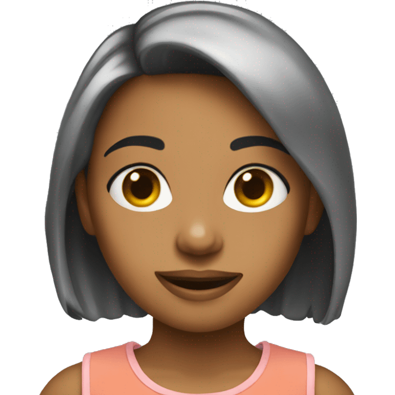 Daning girl emoji