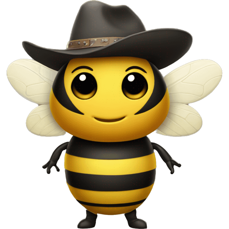 Bumble Bee wearing a cowboy hat  emoji