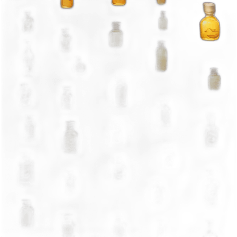 Essential oil bottle emoji