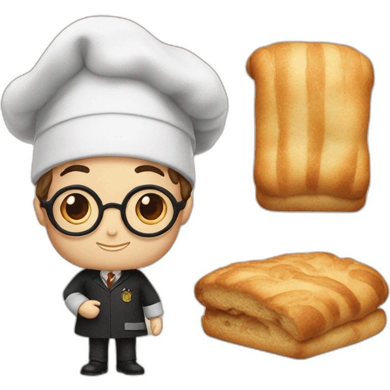 Harry potter is a baker emoji