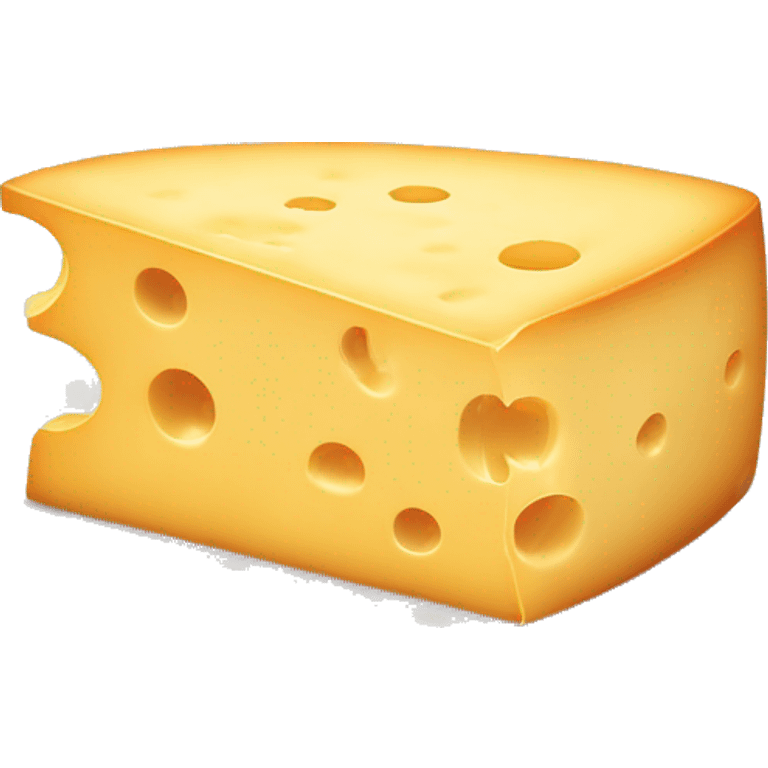 A pack of sliced Scandinavian brown cheese  emoji