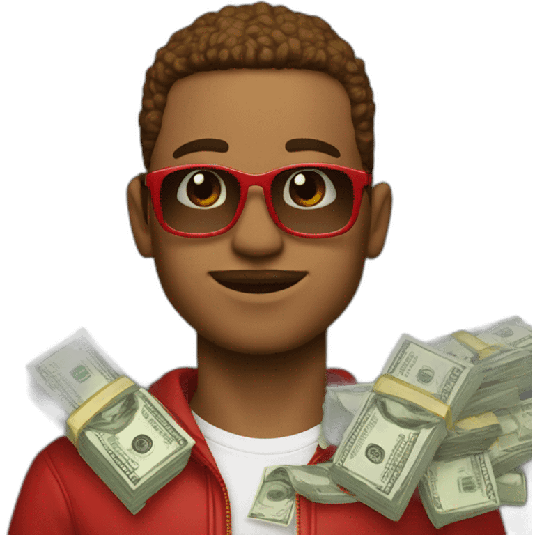 money cool boy red emoji