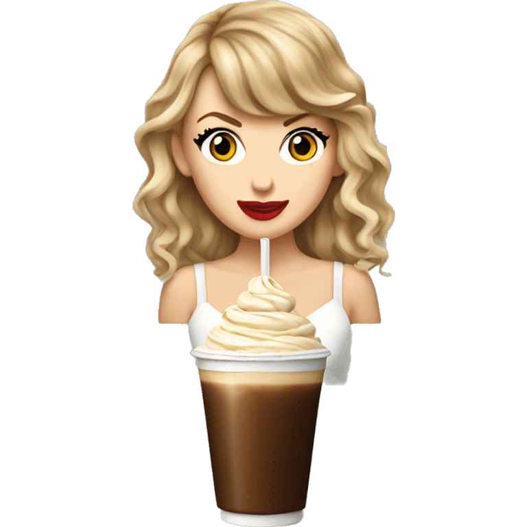 Taylor swift frappachino emoji