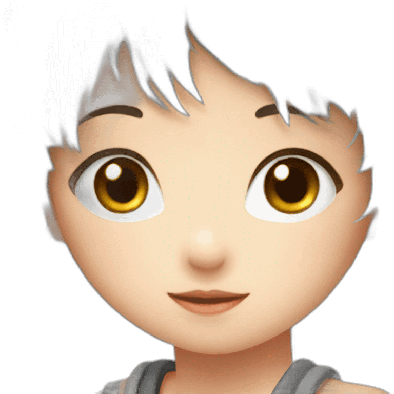 Fille cute manga emoji