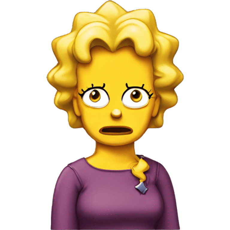 Lisa Simpson emoji