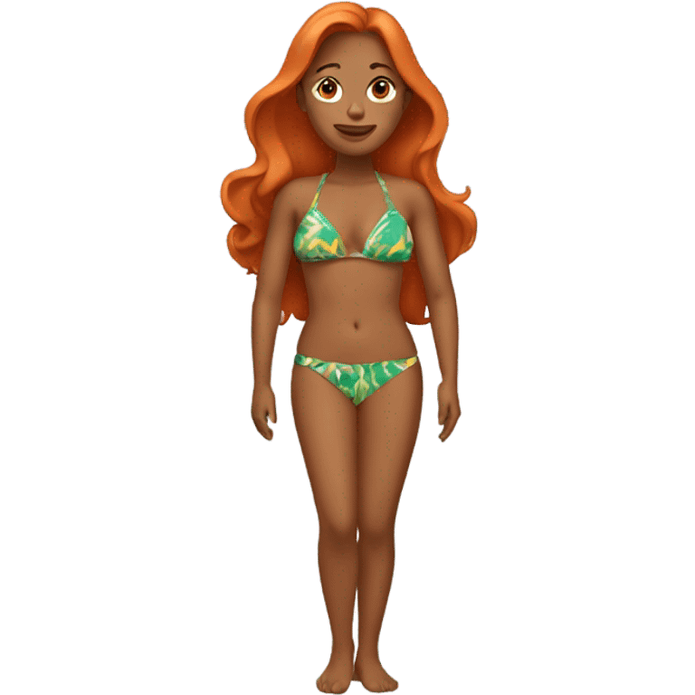 Angela ginger big bikini emoji