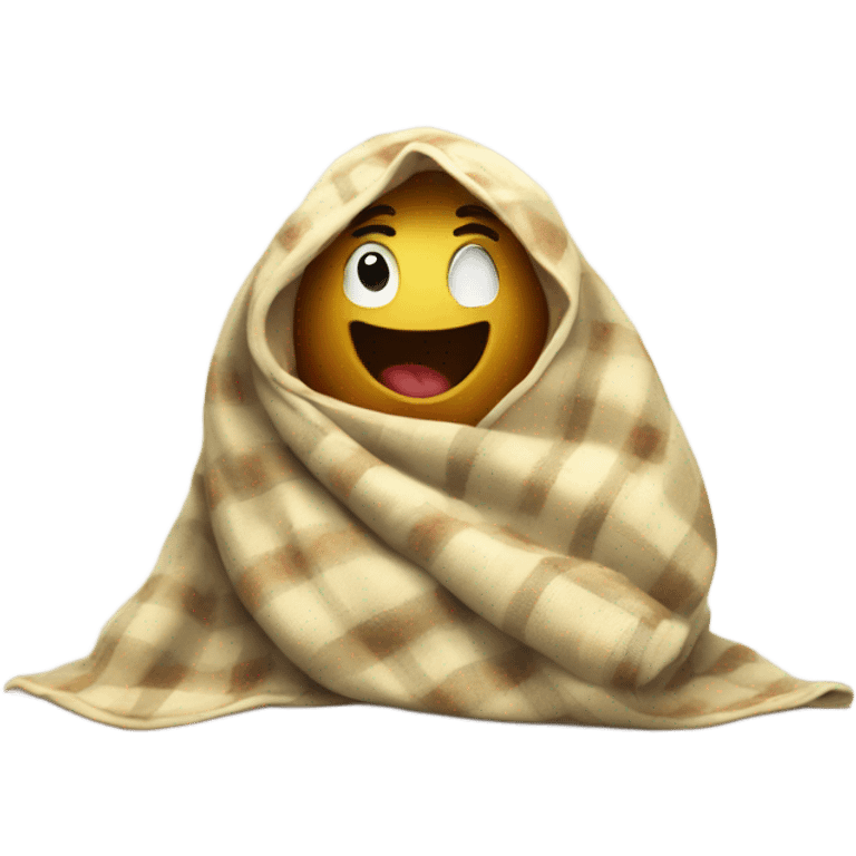 happy pepper in blanket emoji