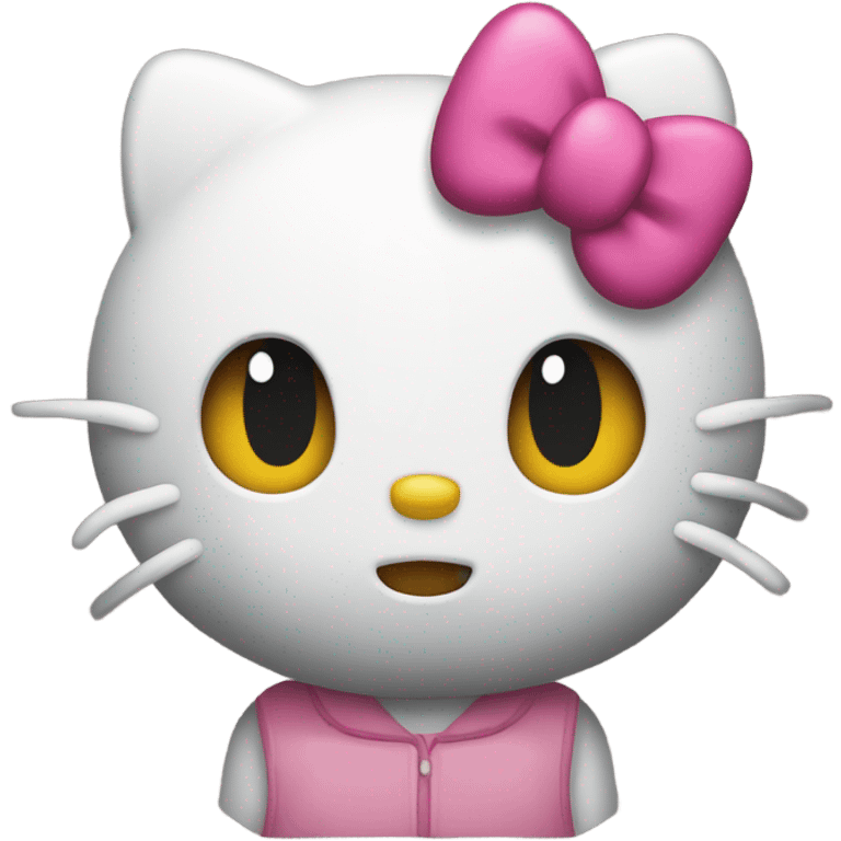 Make a mad hello kitty emoji emoji