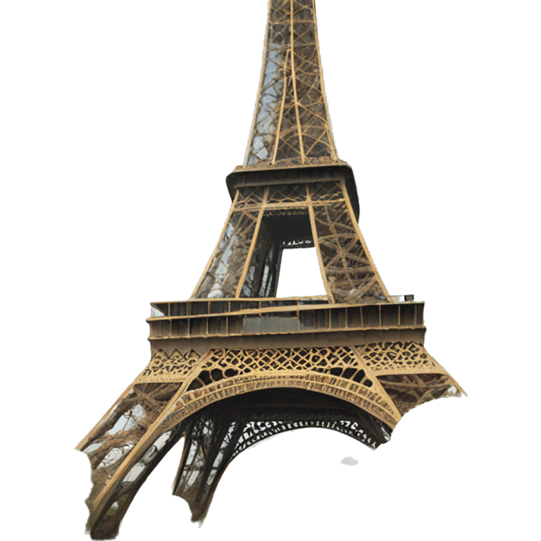 Torre Eiffel lloviendo emoji