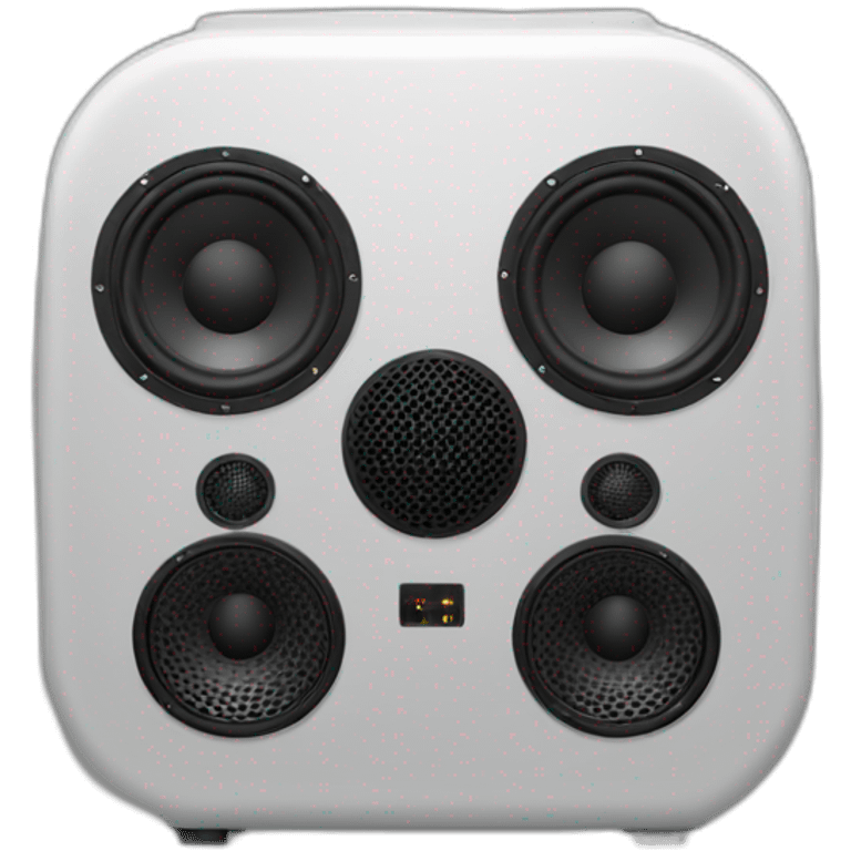 a dubstep bass speaker emoji