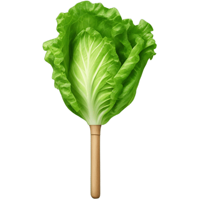 lettuce on a stick emoji