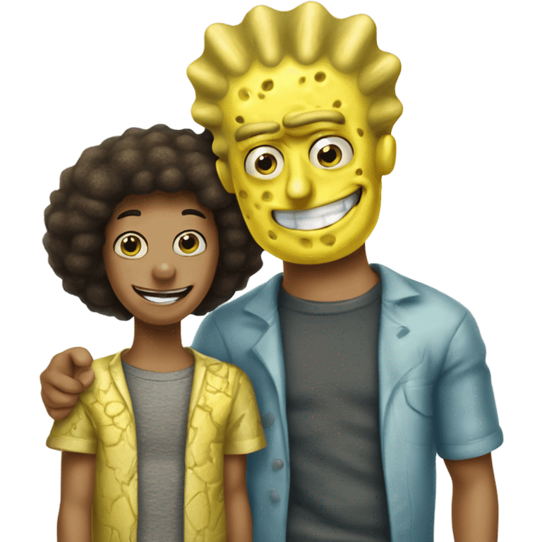 SpongeBob and Sandy’s offspring emoji