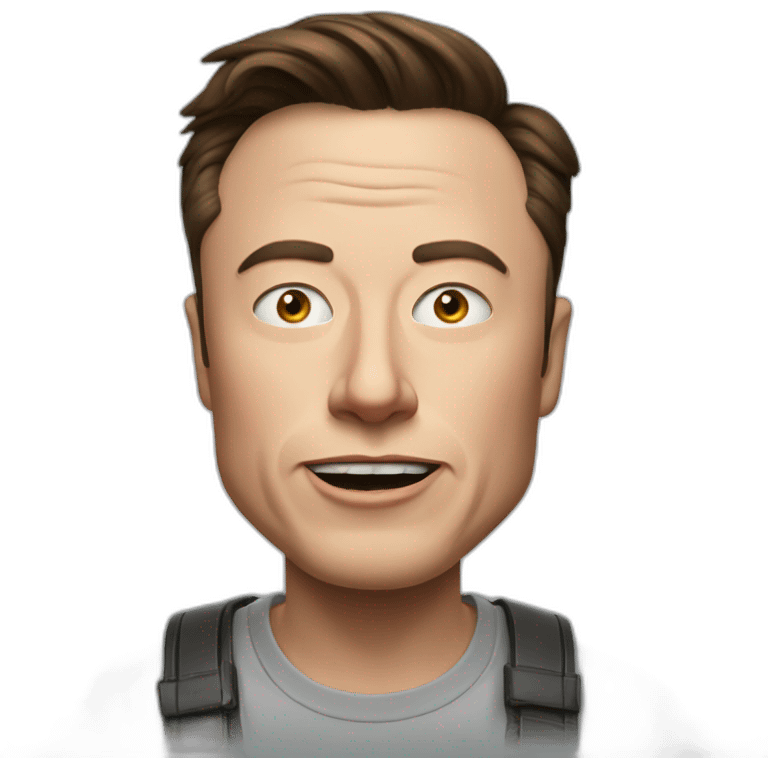 mad Elon musk emoji