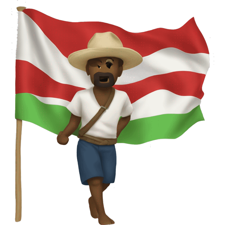 Drapeau gitan emoji