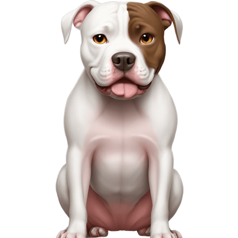 American pitbull is sad emoji