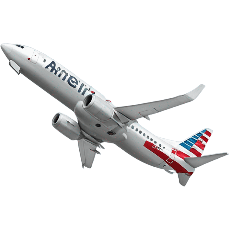 Single American Airlines 737 Max 8 emoji