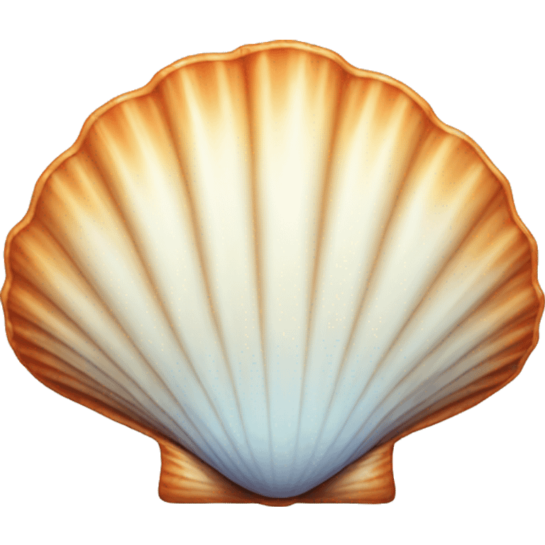 Scallop shell emoji