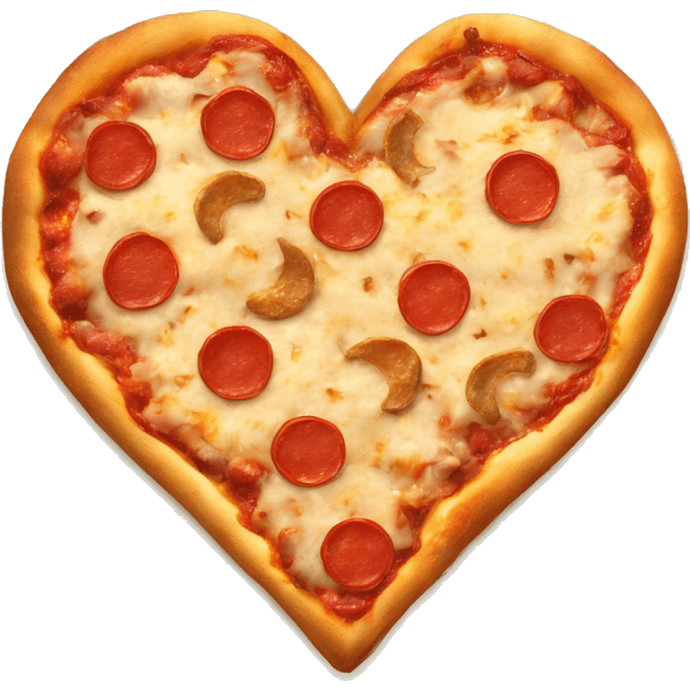 pizza heart no pepperoni  emoji