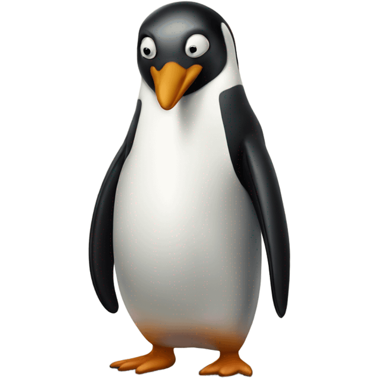 Stinky penguin emoji