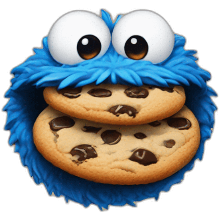 cookie monster emoji